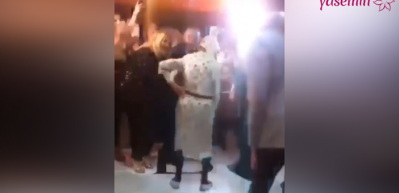 Kibariye'nin annesi torununun d&uuml;ğ&uuml;n&uuml;nde d&ouml;kt&uuml;rd&uuml;