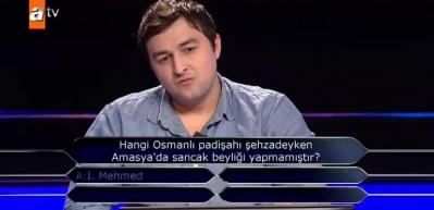 Kim Milyoner Olmak İster'de 125.000 TL'lik Osmanlı sorusu! Ortalığı karıştırdı...
