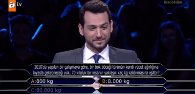 Kim Milyoner Olmak İster'e damga vuran soru