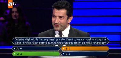 ‘Kim Milyoner Olmak İster’e damga vuran sürpriz evlilik teklifi!