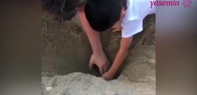 Kıvan&ccedil; Tatlıtuğ'dan  deniz kaplumbağlarına destek!