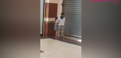 Konya'da iki &ccedil;ocuk insanlar oru&ccedil;lu diye bakın ne yapıyor