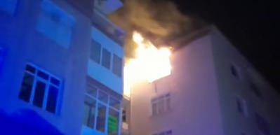 Konya'da yangın faciası! Anne ve kızı can verdi