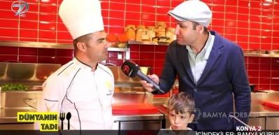 Konya'nın meşhur bamya &ccedil;orbası