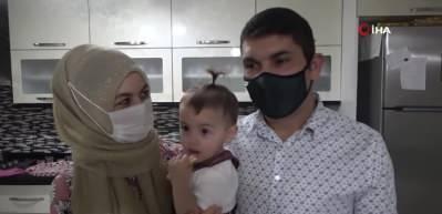 Koronanın ayırdığı baba-kız kavuştu!