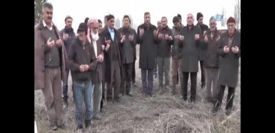 K&ouml;yl&uuml;ler kar duasına &ccedil;ıktı