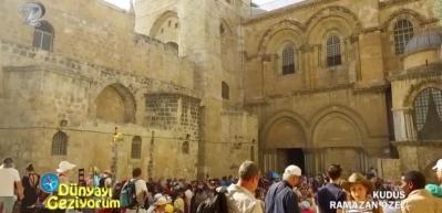 Kud&uuml;s'te Kutsal Kabir Kilisesi Hristiyanların en &ouml;nemli ibadet noktası