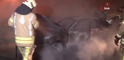 K&uuml;le d&ouml;nen otomobilini &ccedil;aresiz g&ouml;zlerle izledi