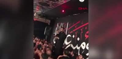  İran'da sosyal mesafeye aykırı anma t&ouml;reni