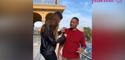 Larissa Gacamer ve Hollywood yıldızı Will Smith bir araya geldi!