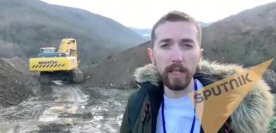 Ermenistan 'Google Maps' harita uygulaması kullanarak iş makineleriyle sınır çiziyor