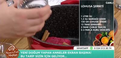 Lohusa şerbeti en kolay nasıl yapılır?