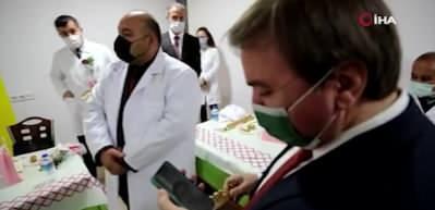 Aksaray Valisi'nden s&uuml;rpriz telefon: G&ouml;zyaşları sel oldu