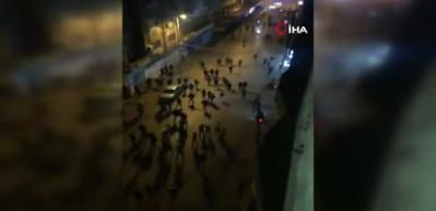 L&uuml;bnan'da sokağa &ccedil;ıkma yasağı protestolarında 82 yaralı