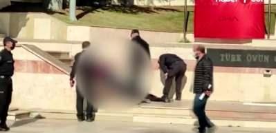Mahkeme &ccedil;ıkışı baba ve kızına pompalı dehşet