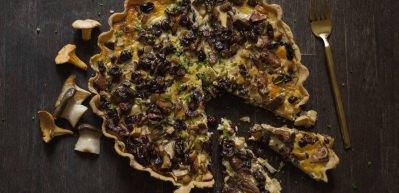 Mantar ve kızılcıklı tart tarifi