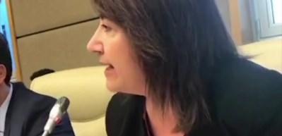 Meclis'te HDP'li Serpil Kemalbay'dan k&uuml;stah s&ouml;zler