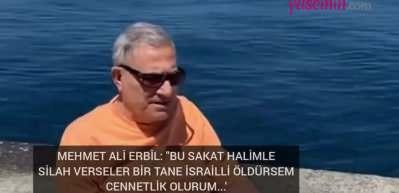 Mehmet Ali Erbil'den Filistin'e destek mesajı: Sessiz kalmayın