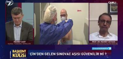 Mehmet Ceyhan: Dünyada hiçbir aşının faz-3 çalışmaları tamamıyla bitmedi