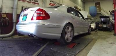 Mercedes AMG E55, 647 bin km sonra teste girdi