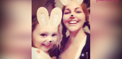 Meryem Uzerli kızı ile keyifli anlarını paylaştı