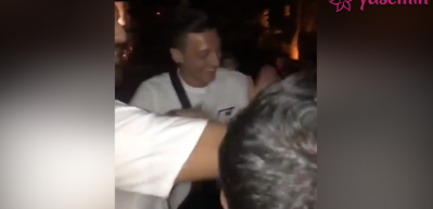 Mesut &Ouml;zil'den darbuka şov!
