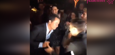 Mesut &Ouml;zil'in Engin Altan D&uuml;zyatan ve Acun Ilıcalı dansı