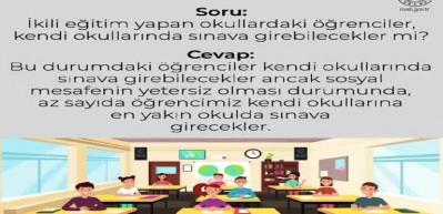 Milli Eğitim Bakanı Sel&ccedil;uk paylaştı! LGS nasıl yapılacak?