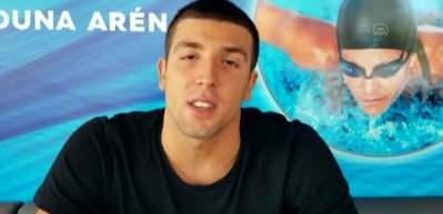 Milli y&uuml;z&uuml;c&uuml; Emre Sak&ccedil;ı'nın altın madalya gururu