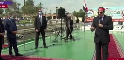  Mısır Cumhurbaşkanı Sisi'nin siren &ccedil;alan gemi ile imtihanı