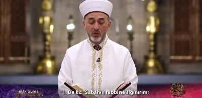 Muavvizeteyn sureleri Felak ve Nas Suresi Arap&ccedil;a okunuşu