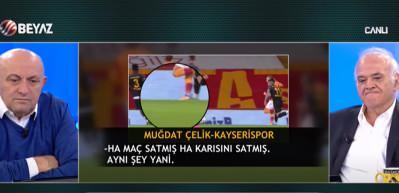 Muğdat &Ccedil;elik'ten ma&ccedil; sonu olay s&ouml;zler! "Ha ma&ccedil; satmış..."