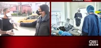 Muhabir, yoğun bakım &uuml;nitesine girdi! Kovid-19 hastalarını g&ouml;r&uuml;nt&uuml;ledi