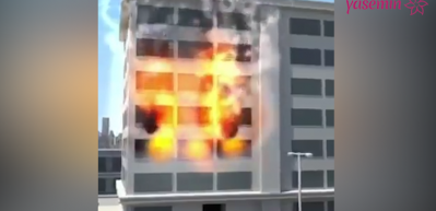 Muhteşem yangın merdiveni