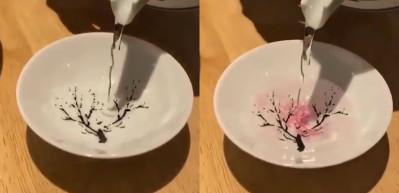M&uuml;kemmel sanat &ouml;rneği! Kaba sıcak su d&ouml;k&uuml;ld&uuml;ğ&uuml;nde...