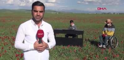 Muş Ovası'nda piyano resitali