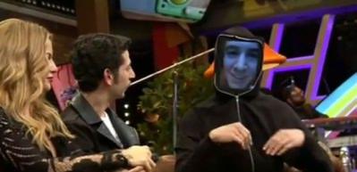 Mustafa Ceceli Beyaz Show'a iPad'den katıldı