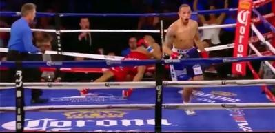 Nakavt i&ccedil;in tek yumruk yetti!