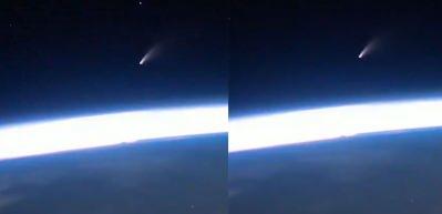 NEOWISE adlı kuyruklu yıldız yakından g&ouml;r&uuml;nt&uuml;lendi