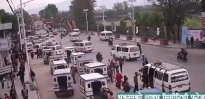 Nepal'deki depremin en korkun&ccedil; g&ouml;r&uuml;nt&uuml;s&uuml;