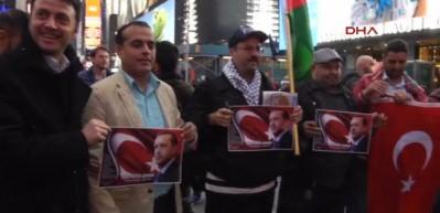New York Times Meydanı'nda AK Parti kutlaması