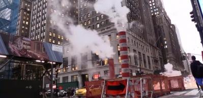 New York'u bu buharlar ısıtıyor