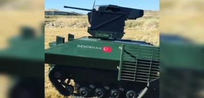 İşte insansız kara aracımız DEMİRHAN!
