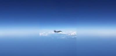 Usul usul u&ccedil;arken fena yakalandı! ABD jetinin zor anları