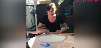 Nurg&uuml;l Yeşil&ccedil;ay'dan oklavalı akım