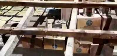 Okulun &ccedil;atısında bulunan, ABD'nin g&ouml;nderdiği yağlar analiz edilecek