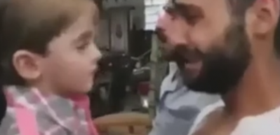 &Ouml;ld&uuml;ğ&uuml;n&uuml; sandığı &ccedil;ocuğuna kavuşan​ baba