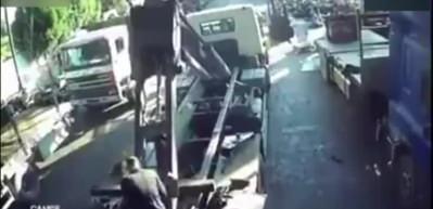 &Ouml;l&uuml;m onu b&ouml;yle yakaladı