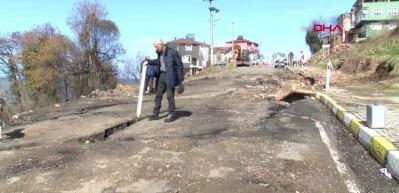 Ordu'da heyelanlar tedirgin ediyor