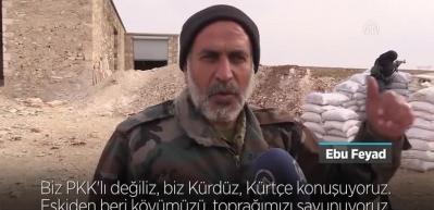 &Ouml;SO'nun K&uuml;rt savaş&ccedil;ılarından Afrin'e mesaj